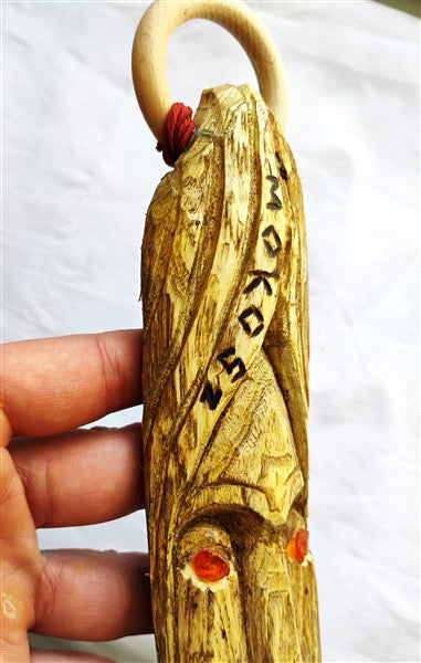 Slavic Deity Mokosz Wooden Sculpture