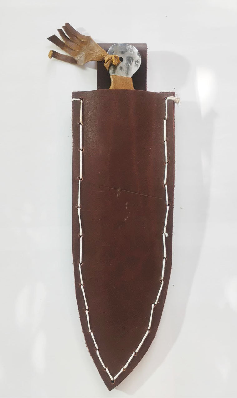 Custom Electro-Etched Knife & Sheath