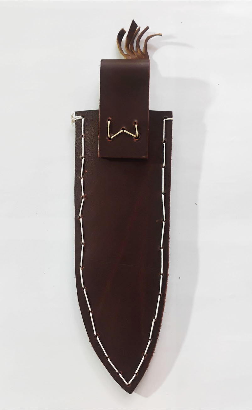 Custom Electro-Etched Knife & Sheath