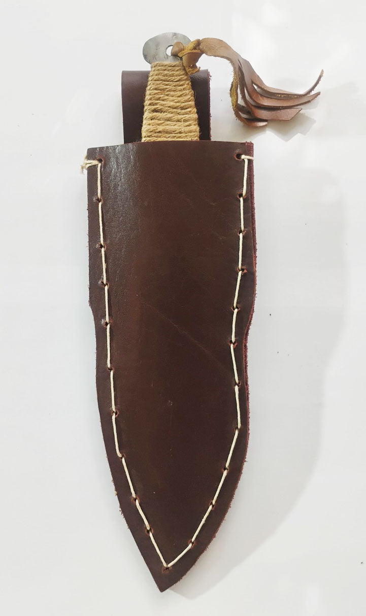 Custom Electro-Etched Knife & Sheath
