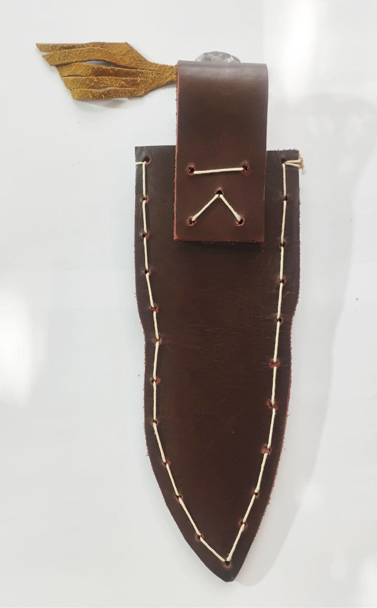 Custom Electro-Etched Knife & Sheath