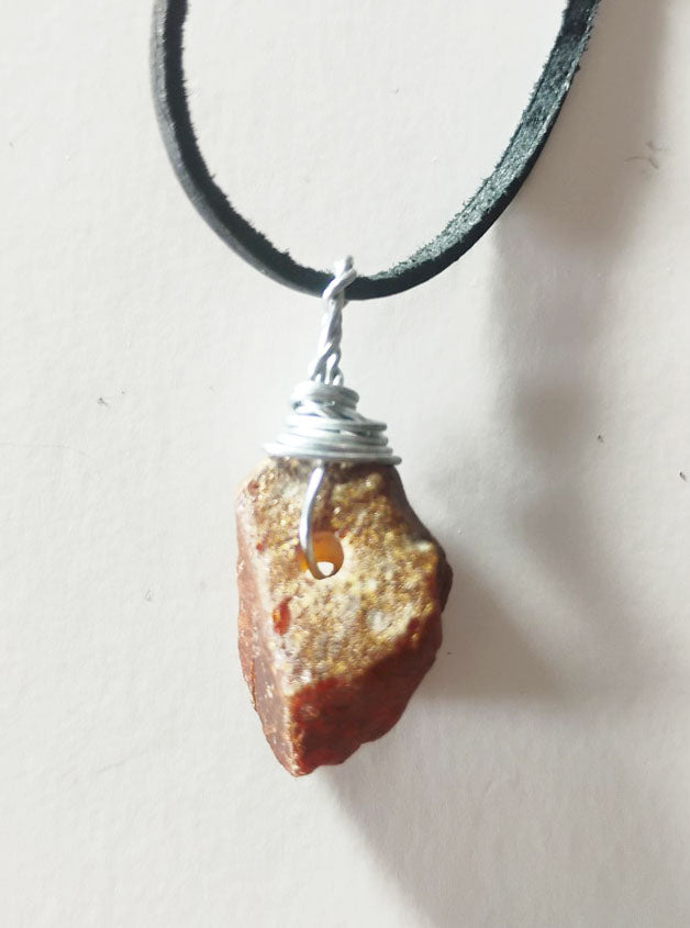 Handcrafted Baltic Amber Pendant