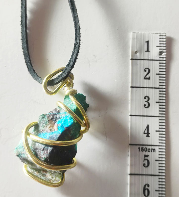 Handcrafted Mixed-Media Natural Amulet