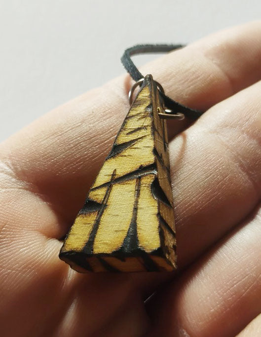 Handcrafted Mixed-Media Natural Amulet