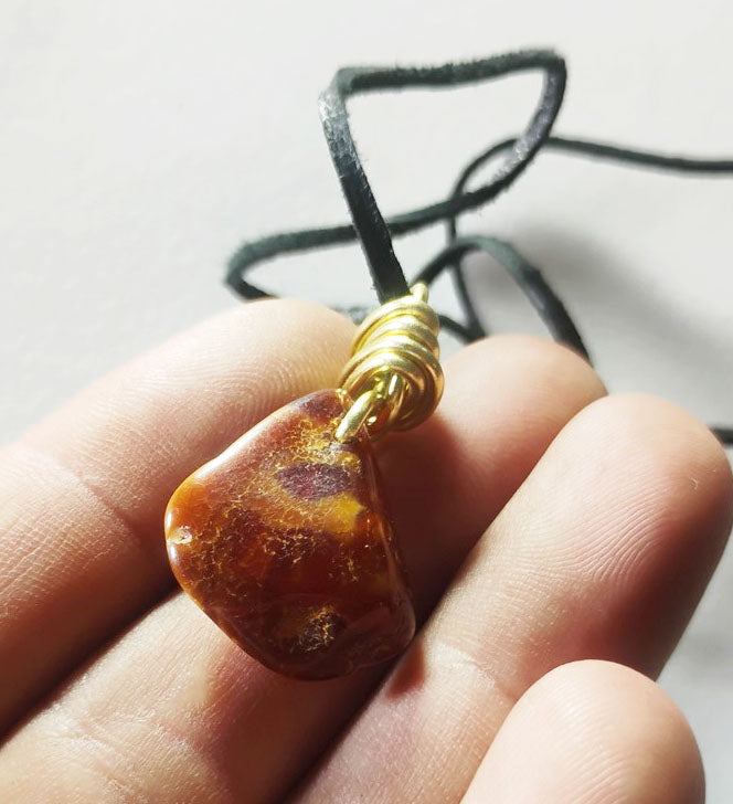 Handcrafted Baltic Amber Pendant