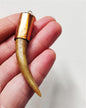 Handcrafted Deer Antler Amulet