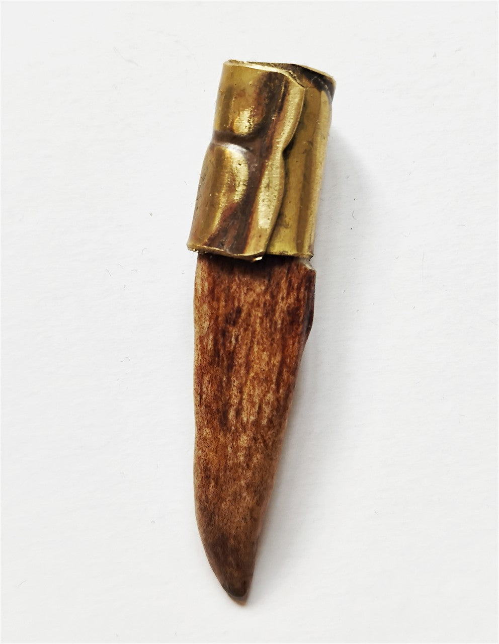 Handcrafted Deer Antler Amulet