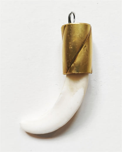 Wild Boar Tusk Amulet