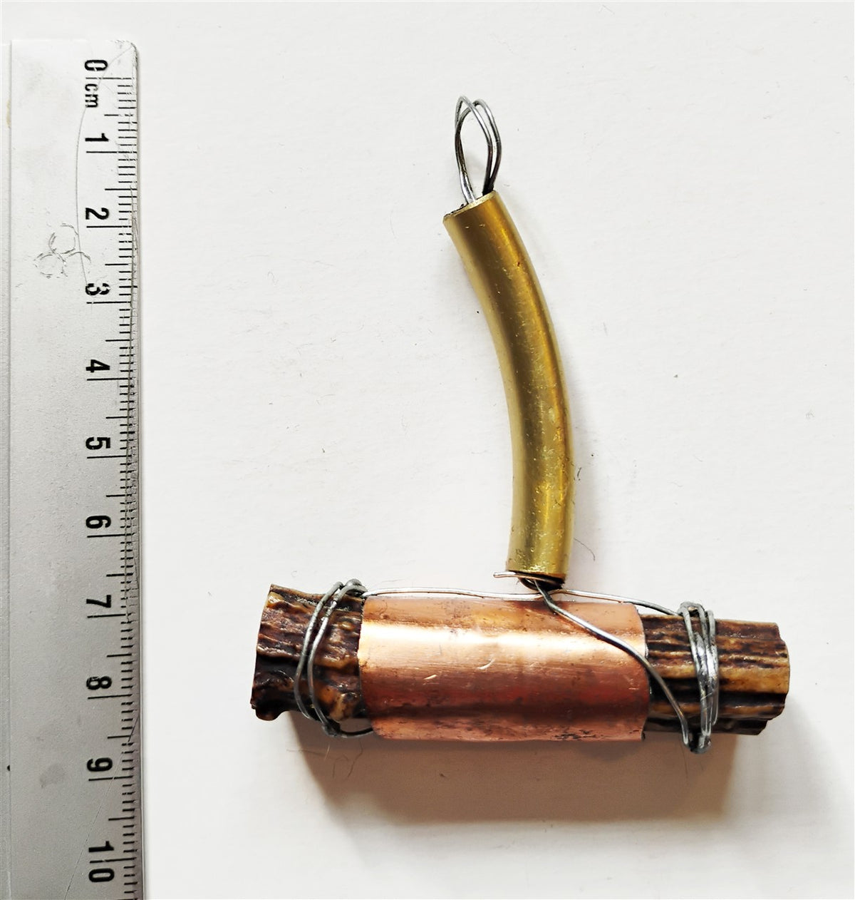 Handcrafted Deer Antler Amulet