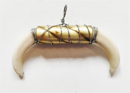 Wild Boar Tusk Amulet