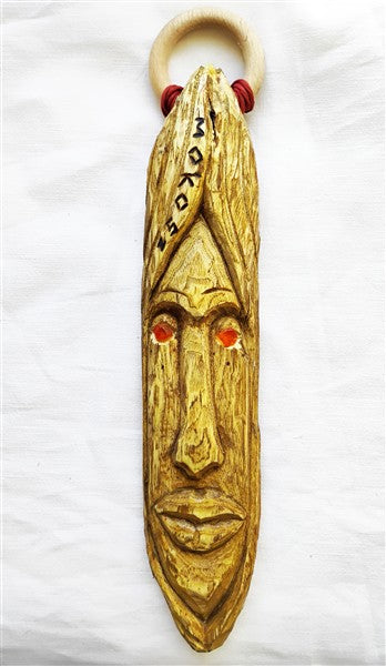 Slavic Deity Mokosz Wooden Sculpture