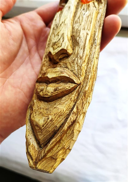 Slavic Deity Mokosz Wooden Sculpture