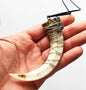 Wild Boar Tusk Amulet