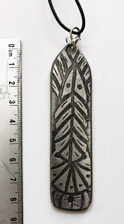 Electro-Etched Metal Amulet