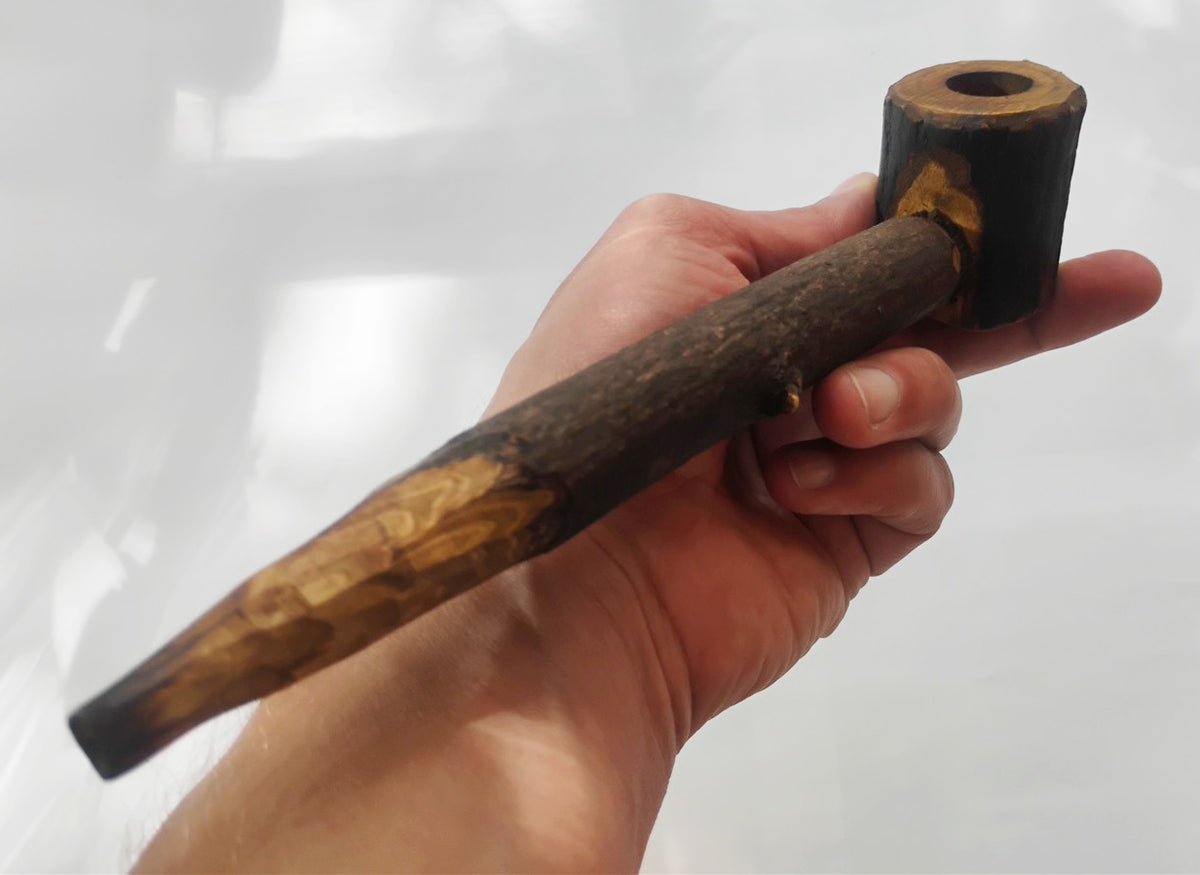 Simple Wooden Smoking Pipe