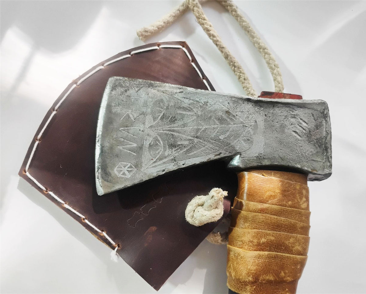 Electro-Etched Custom Axe