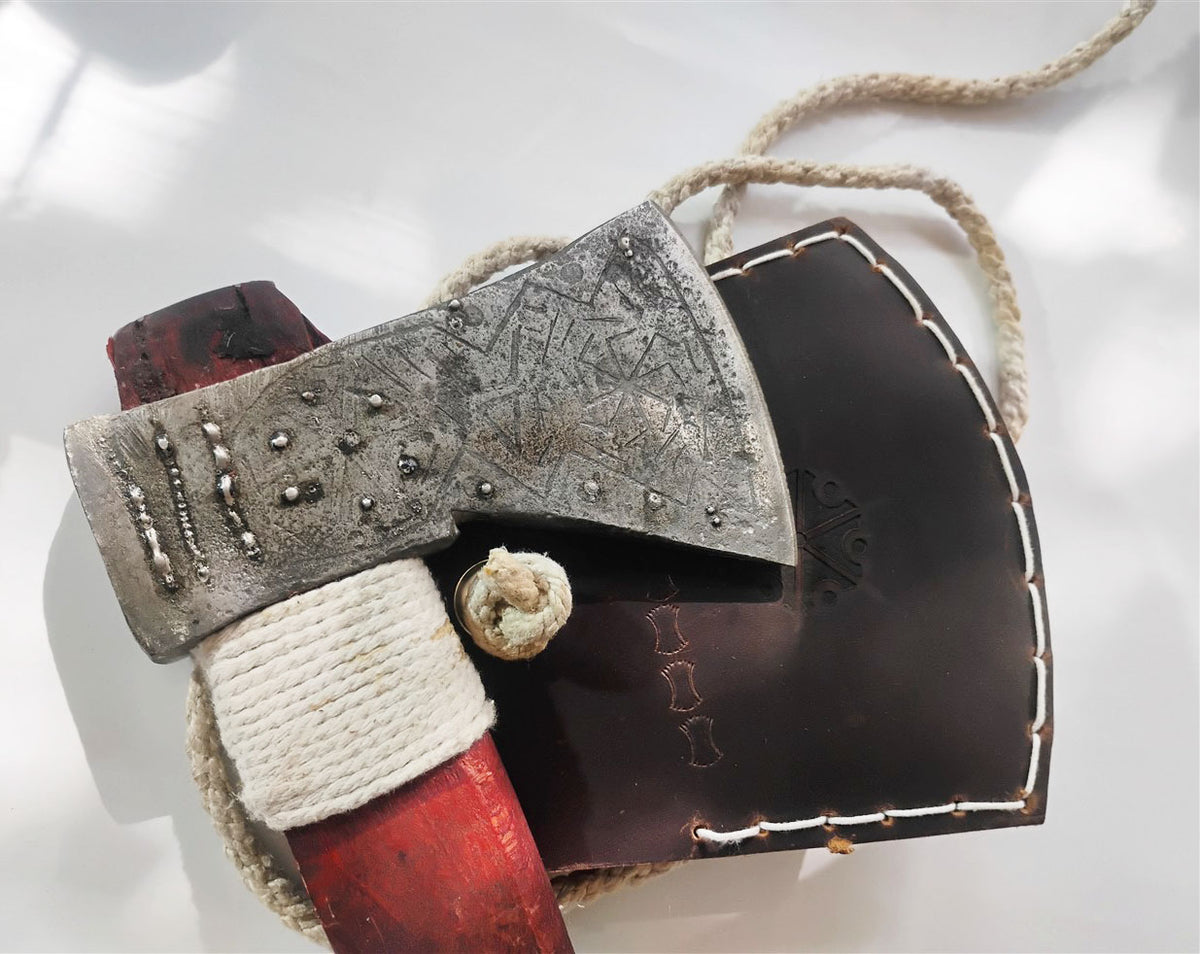 Electro-Etched Custom Axe