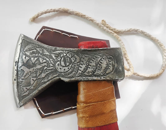 Electro-Etched Custom Axe