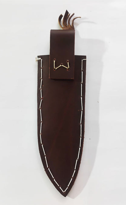 Custom Electro-Etched Knife & Sheath