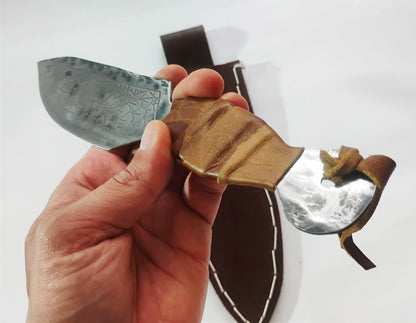 Custom Electro-Etched Knife & Sheath