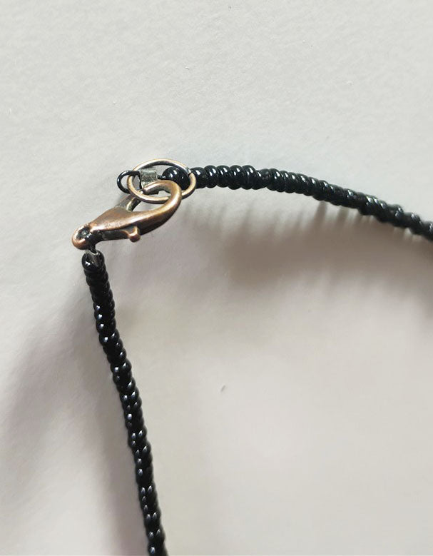 Handcrafted Mixed-Media Natural Amulet