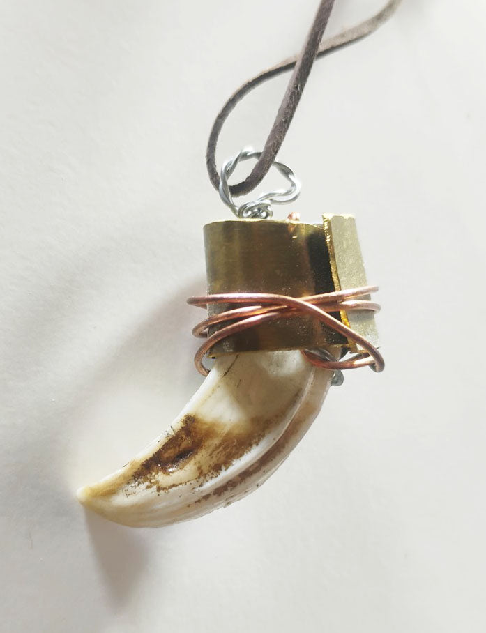 Wild Boar Tusk Amulet