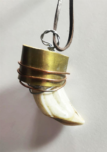 Wild Boar Tusk Amulet
