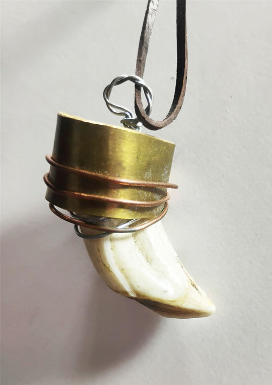 Wild Boar Tusk Amulet