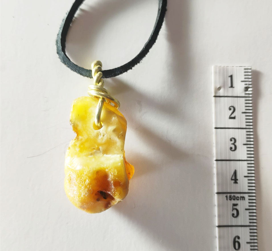 Handcrafted Baltic Amber Pendant