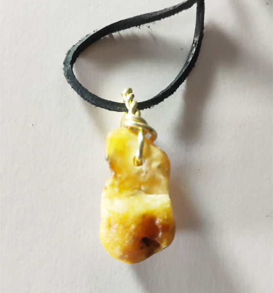 Handcrafted Baltic Amber Pendant