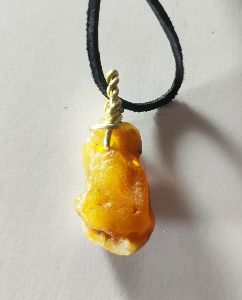 Handcrafted Baltic Amber Pendant