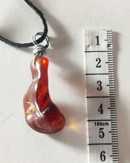 Handcrafted Baltic Amber Pendant