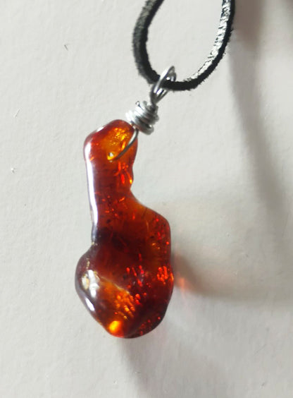 Handcrafted Baltic Amber Pendant