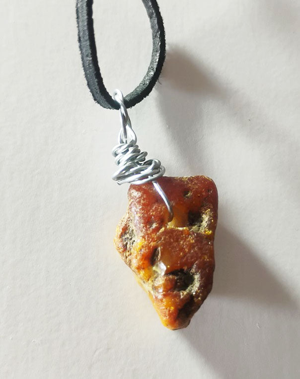 Handcrafted Baltic Amber Pendant