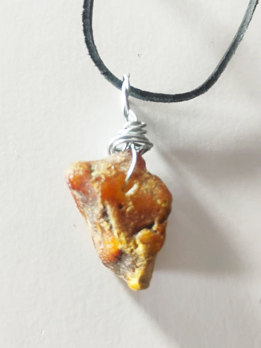 Handcrafted Baltic Amber Pendant