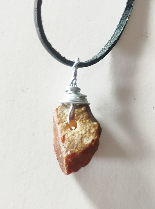 Handcrafted Baltic Amber Pendant
