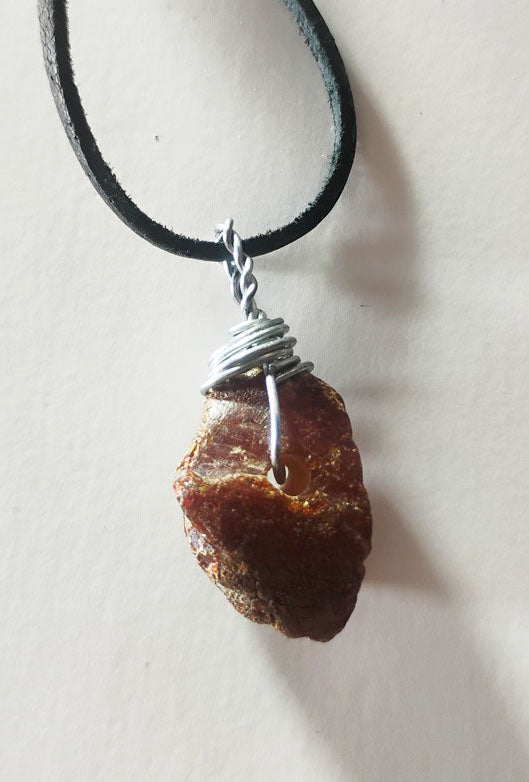 Handcrafted Baltic Amber Pendant