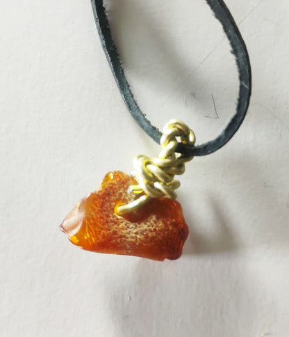 Handcrafted Baltic Amber Pendant