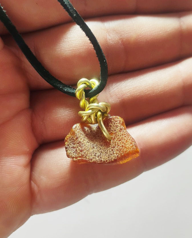 Handcrafted Baltic Amber Pendant