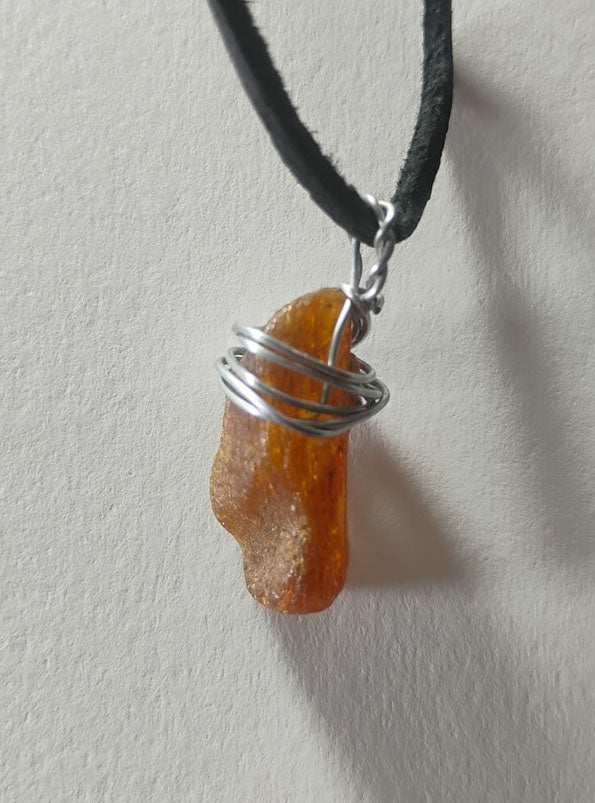 Handcrafted Baltic Amber Pendant