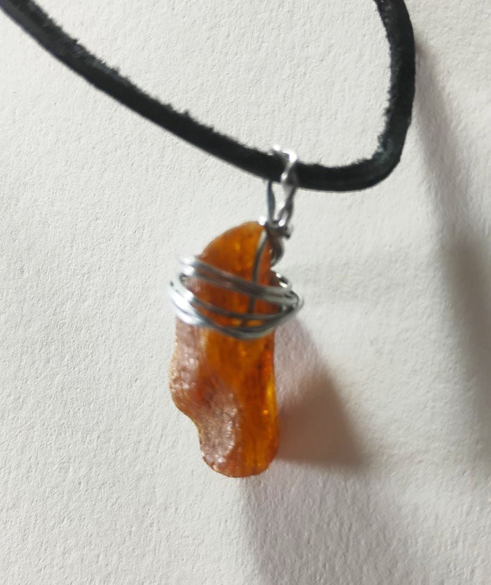 Handcrafted Baltic Amber Pendant