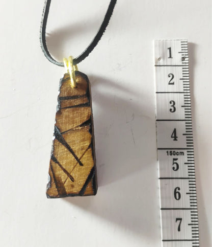 Handcrafted Mixed-Media Natural Amulet