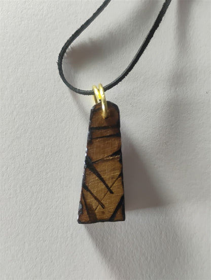 Handcrafted Mixed-Media Natural Amulet