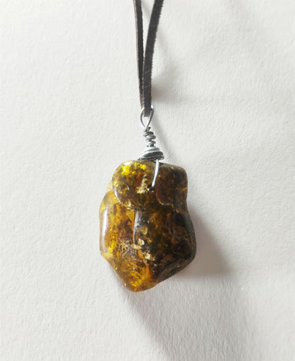 Handcrafted Baltic Amber Pendant