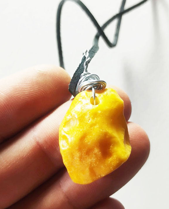 Handcrafted Baltic Amber Pendant