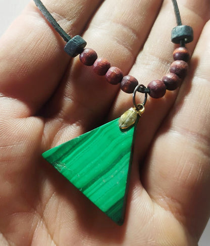 Handcrafted Mixed-Media Natural Amulet