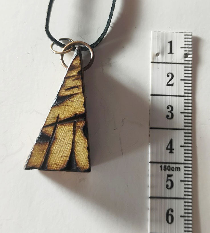 Handcrafted Mixed-Media Natural Amulet