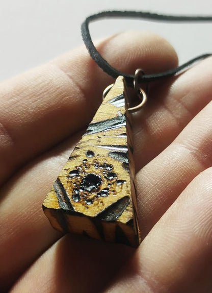 Handcrafted Mixed-Media Natural Amulet