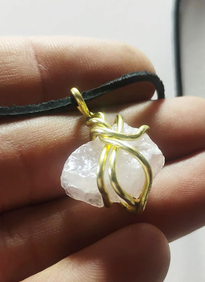 Handcrafted Mixed-Media Natural Amulet