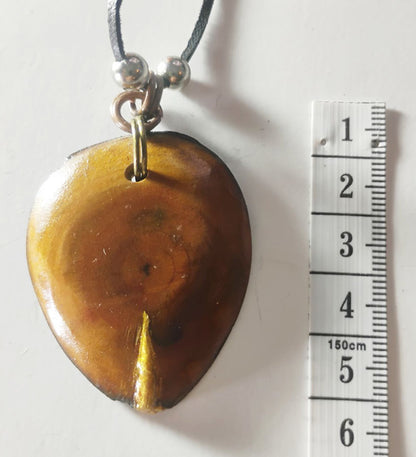Handcrafted Mixed-Media Natural Amulet